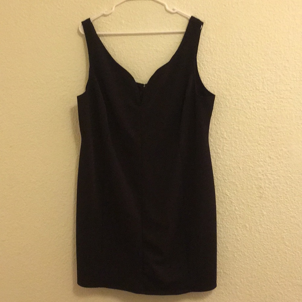 Plus size little black dress